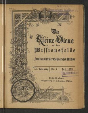 Nr. 7. Juli 1913