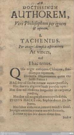 DOCTISSIMUM AUTHOREM, ...