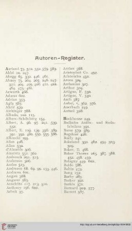 Autoren-Register