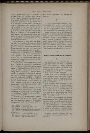 V. Della Nobiltà sotto gli Estensi