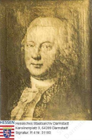 Kekulé, Johann Peter (1726-1796) / Porträt, Brustbild, vorblickend