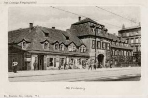 Die Funkenburg [Aus Leipzigs Vergangenheit]