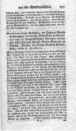 Sammlung einiger Reden.