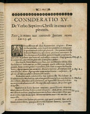 109-114, Consideratio XV.