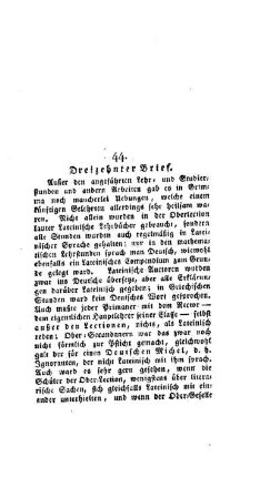 Dreizehnter Brief : [44. Abhandlung]