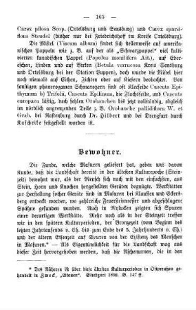 Bewohner