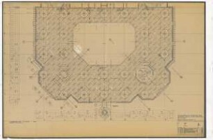Zentralbibliothek der Landbauwissenschaft, Bonn Neubau: 1.OG, Bauteil I, 1:50