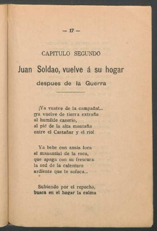 Capítulo segundo