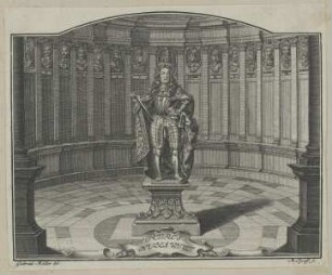 Bildnis Karl VI im Kreise seiner Vorgänger
