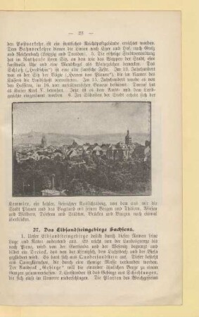 27. Das Elbsandsteingebirge Sachsens