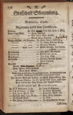 Grafschaft Schaumburg.