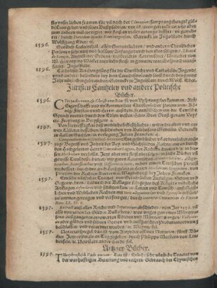 Juristen Cantzeley und andere Politische Bücher.