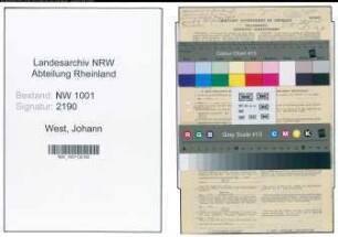 Entnazifizierung Johann West, geb. 06.11.1869 (Weinhaendler)
