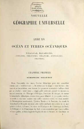 Nouvelle géographie universelle : la terre et les hommes, 14. Océan et terres océaniques : Îles de l'Océan Indien, Insulinde, Philippines, Micronésie, Nouvelle-Guinée, Mélanésie, Nouvelle-Calédonie, Australie, Polynésie