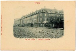 An der Pleiße - Reichelt´s Garten [Alt-Leipzig, Serie 13]