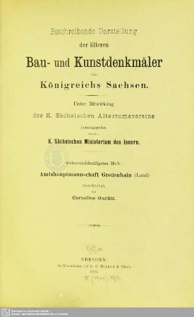 37: Amtshauptmannschaft Großenhain (Land)