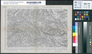 Karte von Frankreich 1:80.000. Gruppe II: Chartres 64 C. [Kartographische Abtheilung der Königl. Preuss. Landes-Aufnahme]