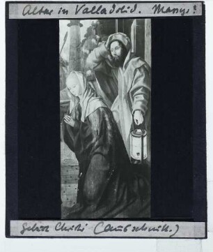 unbekannt, Johannesretabel (Valladolid) : Detail: Linker Flügel