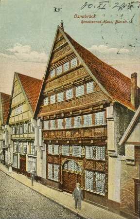 Osnabrück - Renaissance-Haus, Bierstr.