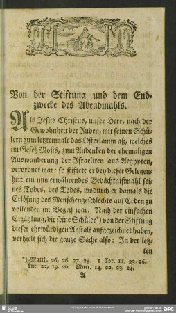 [Vorläufige Abhandlungen]