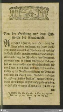[Vorläufige Abhandlungen]
