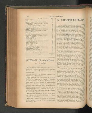 Le Voyage De Nachtigal.