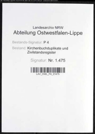 Kirchenbuchduplikat der evangelisch-lutherischen Kirchspielgemeinde Iserlohn (GHT 1829). (Gemeinde: Iserlohn, evangelisch-lutherische Kirchspielgemeinde)