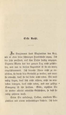 Erste Nacht