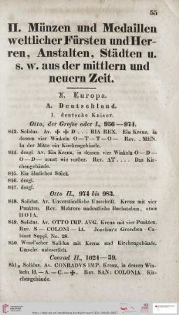 A. Deutschland (Nr. 843 - 2708)