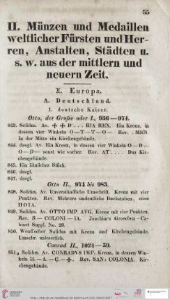 A. Deutschland (Nr. 843 - 2708)