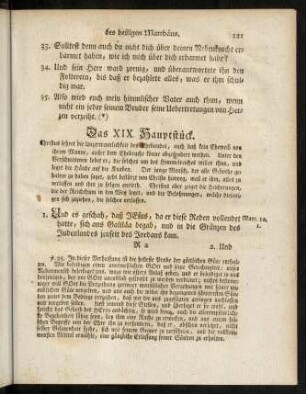 121-142, Das XIX. Hauptstück - Das XXII. Hauptstück