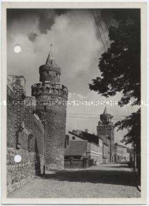 Pyritz, Eulenturm, Stettiner Tor