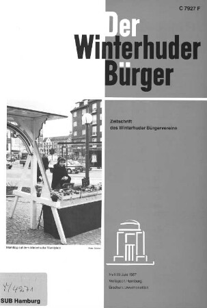 Heft III / Juni 1987 : Zeitschrift des Winterhuder Bürgervereins