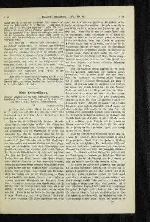 Über Lehrerbildung : Vortrag, gehalten auf der I. Generalversammlung des katholischen Lehrervereins zu Limburg am 9. Sept. 1891 ; VI
