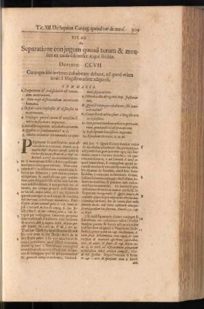 Tit. XII. De Separatione con jugum quoad torum & mensam ex causa discordiae atque saevitiae