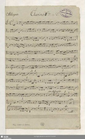 Clarino II.do in D