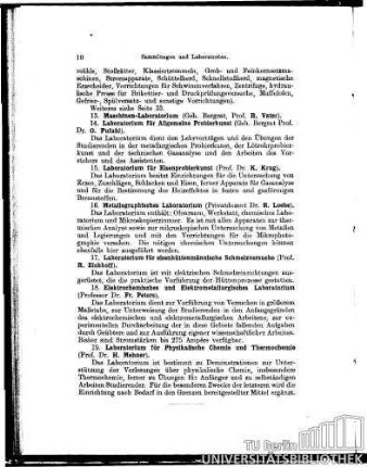 13. Maschinen-Laboratorium