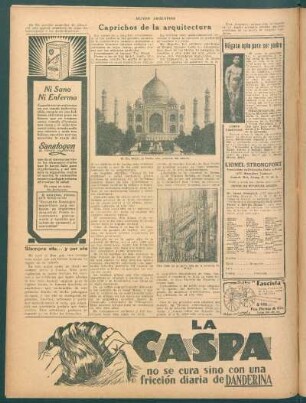 Caprichos de la arquitectura