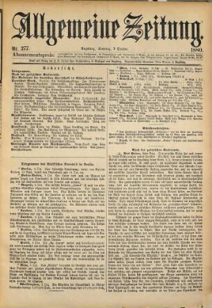Allgemeine Zeitung. 1880, [4] = 10 - 12
