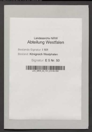 Bei schriftlichen Ausfertigungen zu beachtende Formalitäten. Provenienz: Oberförsterei Neuhaus