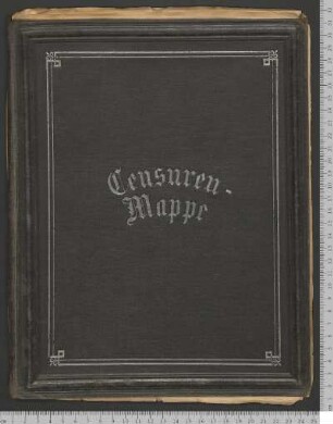 Censuren-Mappe