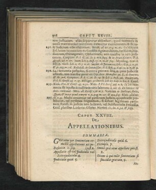 Caput XXVIII. De Appellationibus.