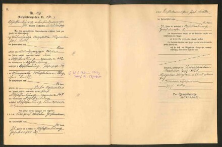 Standesamtsbuch der Stadt Aschaffenburg: Eheschließungen 252/1930 - 130/1931