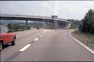 Einfahrt in Tangente Südwest (Landau Richtung Basel) von Fahrbahn Süd der K9652 (Landau Richtung Wolfartsweier)