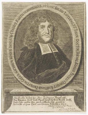 Bildnis des Franc Iulius Lütkens