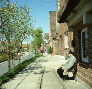 Altes Land, Guderhandviertel : Altes Land. Guterhandviertel. Deichstraßen hinter der Lühe