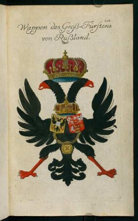 110, Wappen des Groß-Fürstens von Rußland