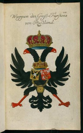 110, Wappen des Groß-Fürstens von Rußland