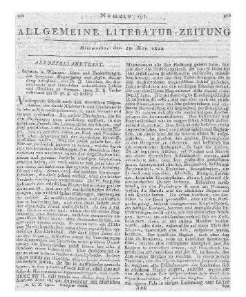 Uflacker, J. C. B.: Ueber den Geist des Schachspiels. Hildesheim: Gerstenberg 1799