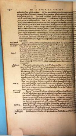 In Posteriorem D. Pavli Apostoli Ad Corinthios Epistolam Homiliae